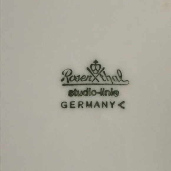 Rosenthal Studio Linie Polygon Lunch/ salad Porcelain Plates - Picture 4 of 5